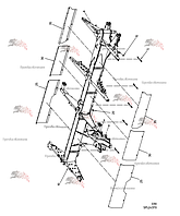 Задняя рама SPI.24370 для свеклоуборочного комбайна Grimme Rexor 620/630