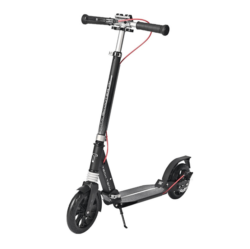 Самокат TechTeam City Scooter Disk Brake 2022 Grey - фото 1 - id-p215432313