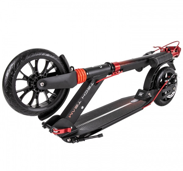 Самокат TechTeam City Scooter Disk Brake 2022 Grey - фото 4 - id-p215432313