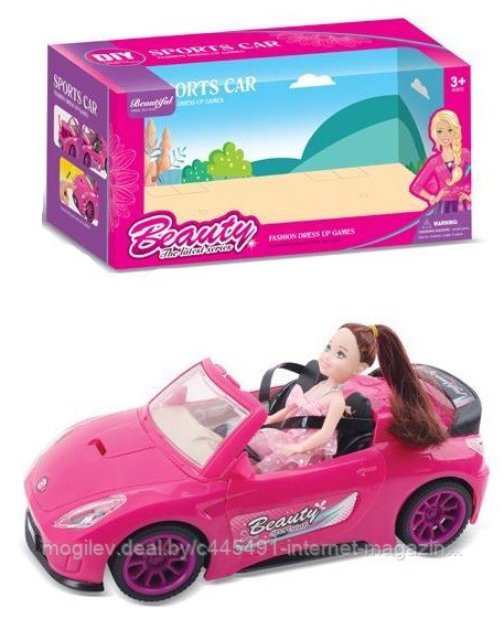Игровой набор "Кукла на кабриолете" арт. 8006