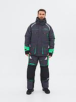 Костюм зимний HUNTSMAN Siberia Reflect -45°C цв Черный тк Reflex Membrane10000/10000 44-46/180-182