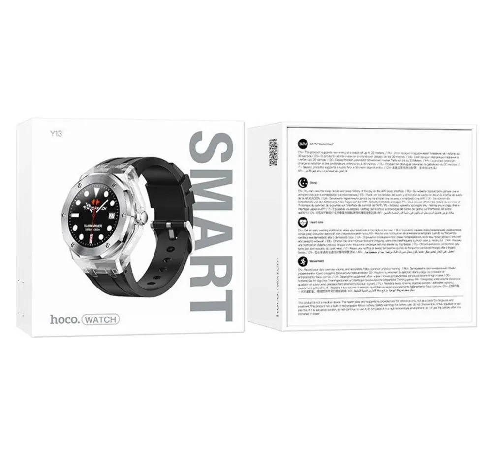 Умные часы Smart Watch Hoco Y13 - фото 8 - id-p215436289