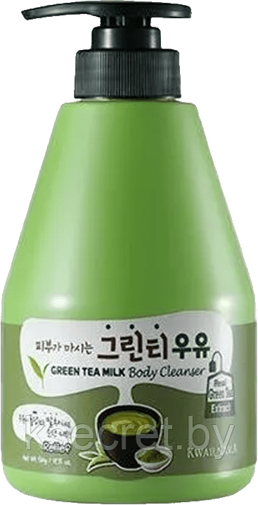 Гель для душа с зеленым чаем Kwailnara Green Tea Milk Body Cleanser, 560мл - фото 1 - id-p215436914