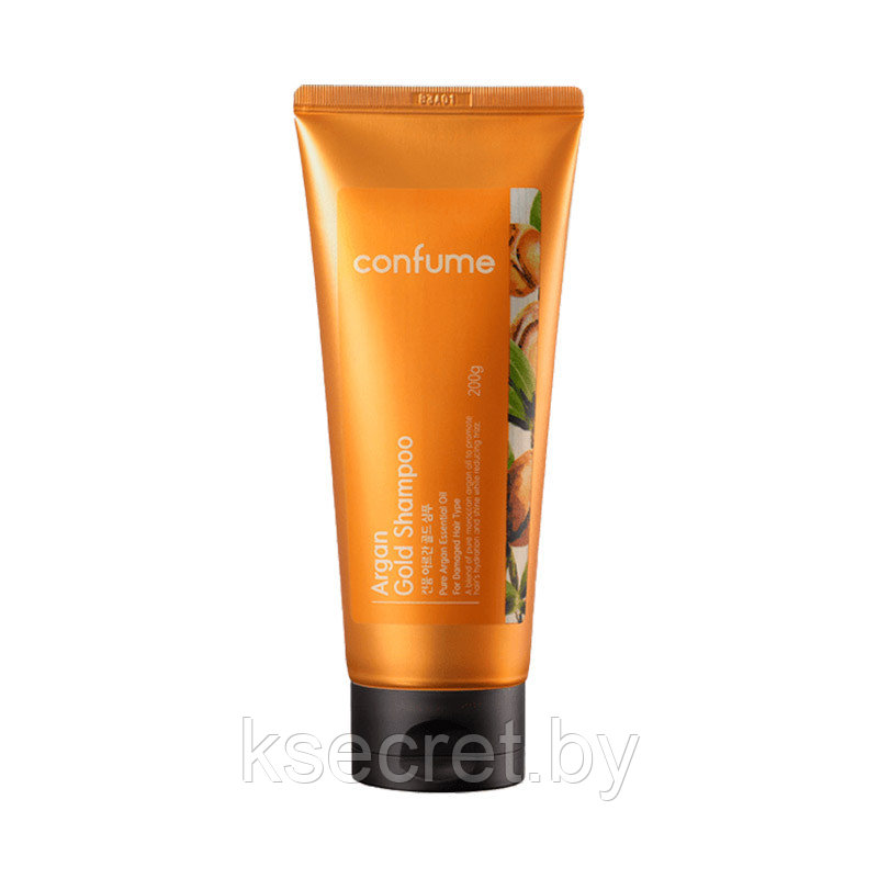 Шампунь для волос с золотом и комплексом масел Confume Gold Shampoo 200мл - фото 1 - id-p215437452