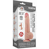 Реалистичный фаллоимитатор с эффектом двойной кожи Lovetoy Sliding-Skin Dual Layer Dong 29 см, фото 10