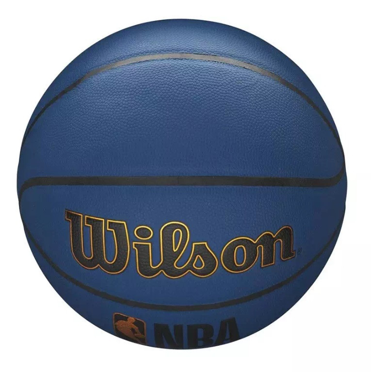Мяч баскетбольный №7 Wilson NBA Forge Plus Blue - фото 3 - id-p215445537