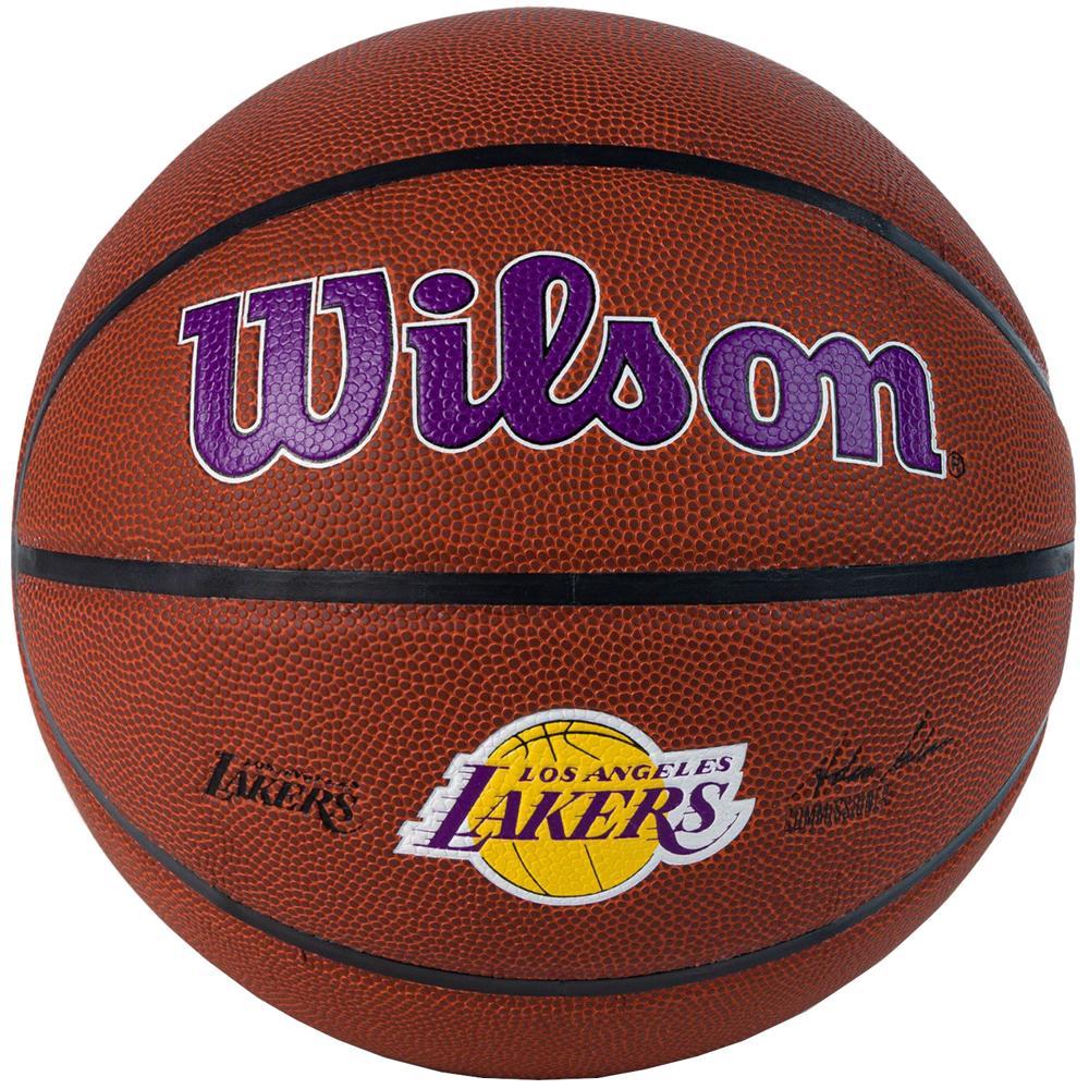 Мяч баскетбольный №7 Wilson NBA L.A. Lakers - фото 1 - id-p215445539