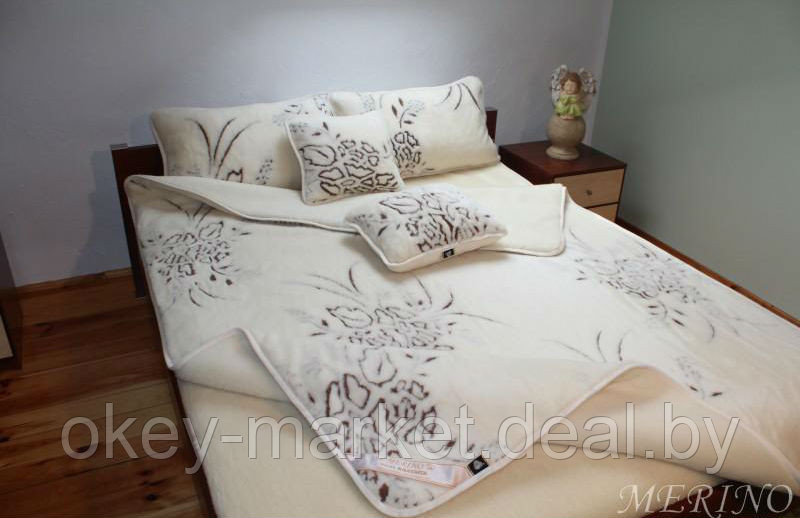 Шерстяная подушка с открытым ворсом KASHMIR Tivoli . Размер 50х60 - фото 3 - id-p215447864