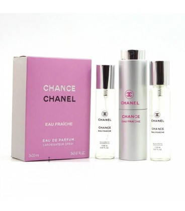 Женская туалетная вода Chanel - Chance Eau Fraiche edp 3х20ml - фото 1 - id-p215450079