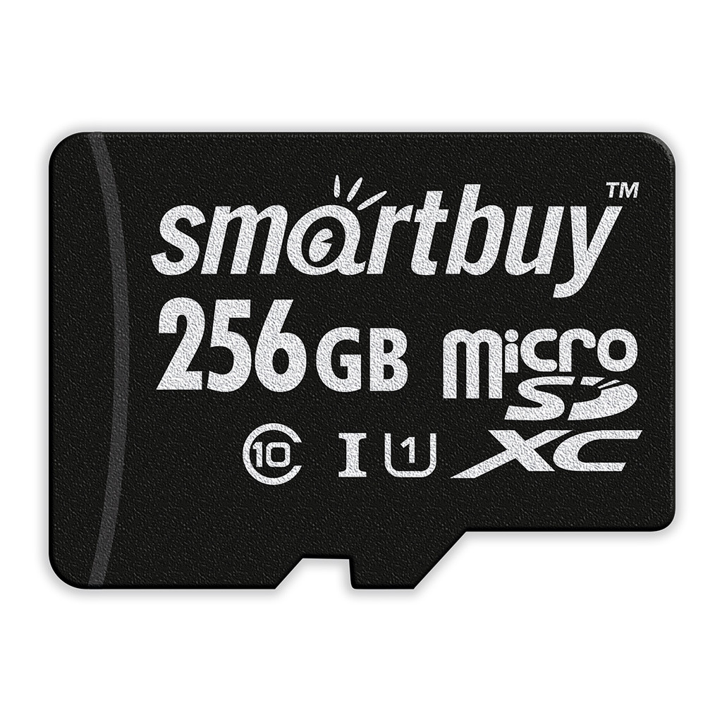 Карта памяти MicroSD 256GB - Smartbuy Class10 UHS-I (U1), 80/20 Mb/s, + SD адаптер - фото 4 - id-p215450101