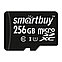 Карта памяти MicroSD 256GB - Smartbuy Class10 UHS-I (U1), 80/20 Mb/s, + SD адаптер, фото 4