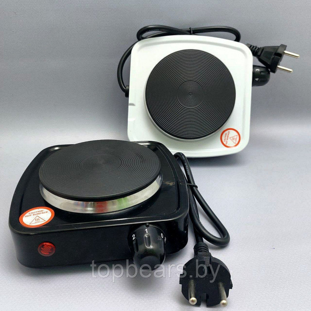 Электрическая настольная плита (одноконфорочная) HOT PLATE H-009 (220V, 500W, световой индикатор, 5 уровней - фото 8 - id-p215450440