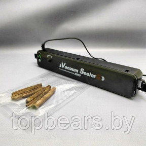 Вакуумный упаковщик продуктов Vacuum Sealer B, 70W (2 режима работы 10 пакетов в подарок) - фото 1 - id-p215450442