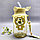 Бутылка Мишка в иллюминаторе с клапаном, трубочкой и ремешком 680 мл. / Наклейки в подарок Фиолетовый, фото 6