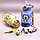 Бутылка Мишка в иллюминаторе с клапаном, трубочкой и ремешком 680 мл. / Наклейки в подарок Бежевый, фото 7