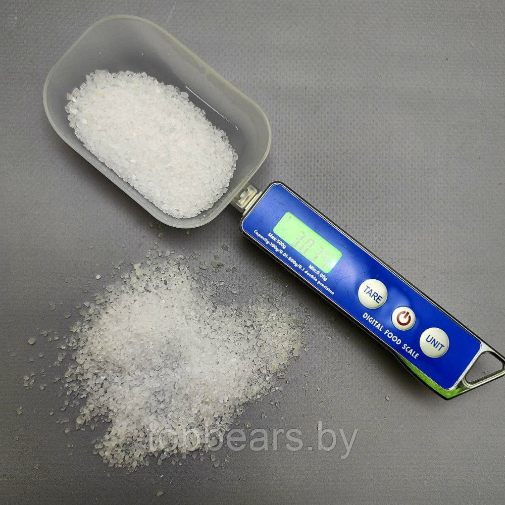 Кухонная электронная мерная ложка-весы с LCD экраном Digital spoon scale FD-01, 500 gr - фото 4 - id-p215450454