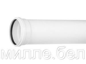 Труба МВК, бел. 110х3,4х2000мм РТП (Для внутренней канализации) (РосТурПласт)