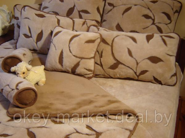 Подушка с открытым ворсом из верблюжьей шерсти Camel .Размер 50х60 - фото 8 - id-p215454372
