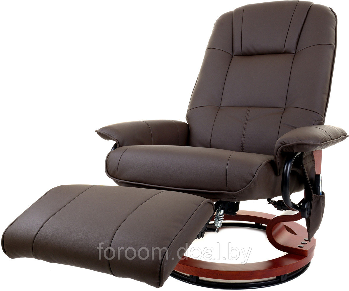 Кресло вибромассажное Angioletto с подъемным пуфом 2159 - фото 1 - id-p215454390