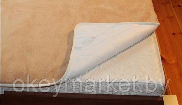 Одеяло с открытым ворсом из шерсти Camel Косичка  .Размер 180х200, фото 3