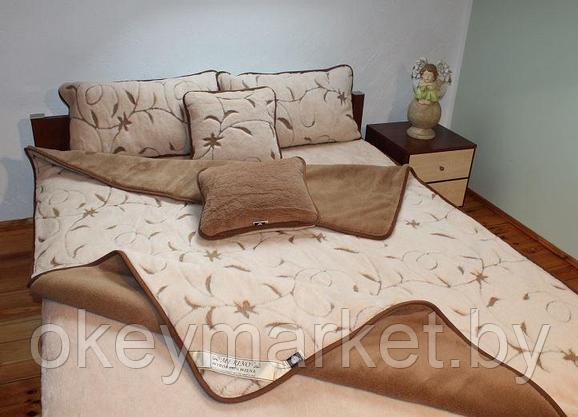 Подушка с открытым ворсом из шерсти Camel Florence.Размер 45х75, фото 2