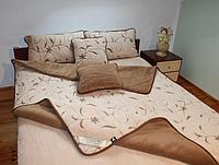 Подушка с открытым ворсом из шерсти Camel Florence.Размер 70х80