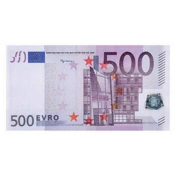 Пачка денег сувенирные 500 евро - фото 3 - id-p215454601