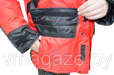Куртка утеплённая "Монблан-Люкс"(красно-черная) - фото 8 - id-p215454718