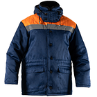Куртка рабочая утепленная Зимовка Плюс с капюшоном (цвет темно-синий), фото 3