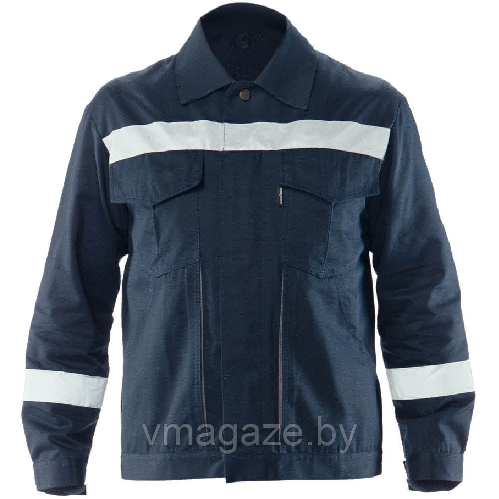 Куртка рабочая Балтика-1 (цвет темно-синий) - фото 2 - id-p215455701