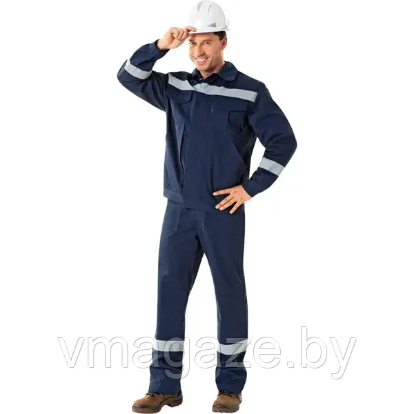 Куртка рабочая Балтика-1 (цвет темно-синий) - фото 1 - id-p215455701