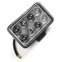 Противотуманная фара, 12 В, 8 LED, IP67, 6000 К, направленный свет