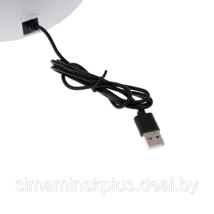 Лампа для гель-лака Luazon LUF-17, LED, 48 Вт, 30 диодов, таймер 5/36/60 с, USB, белая - фото 6 - id-p215455890