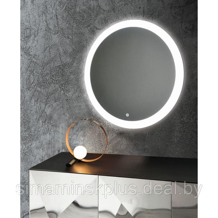 Зеркало с LED подсветкой «Миа» d770 мм, сенсорный выключатель, диммер - фото 1 - id-p215456710