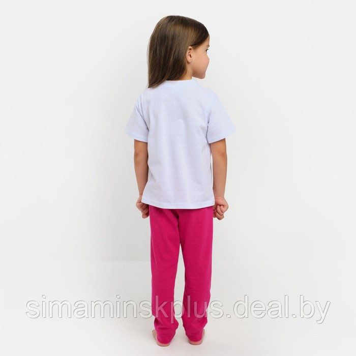 Комплект для девочки (футболка, брюки) «Холодное сердце», Disney, рост 122-128 (34) - фото 7 - id-p215457067