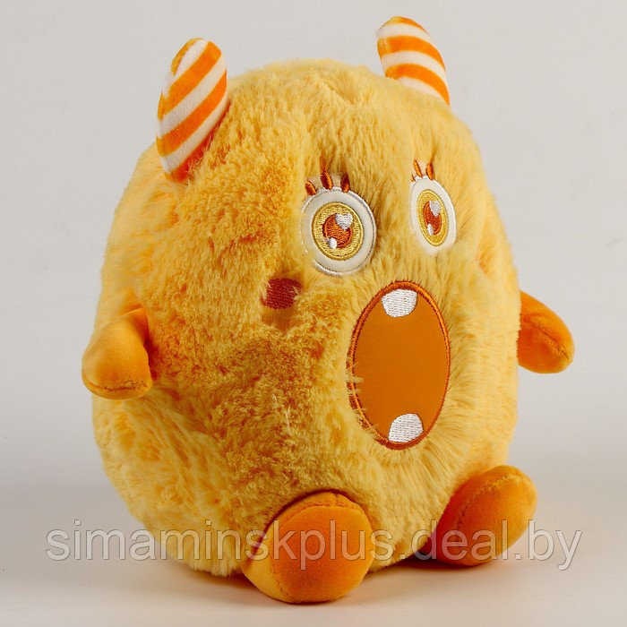 Мягкая игрушка «Монстрик», 19 см, цвет жёлтый - фото 2 - id-p215457669