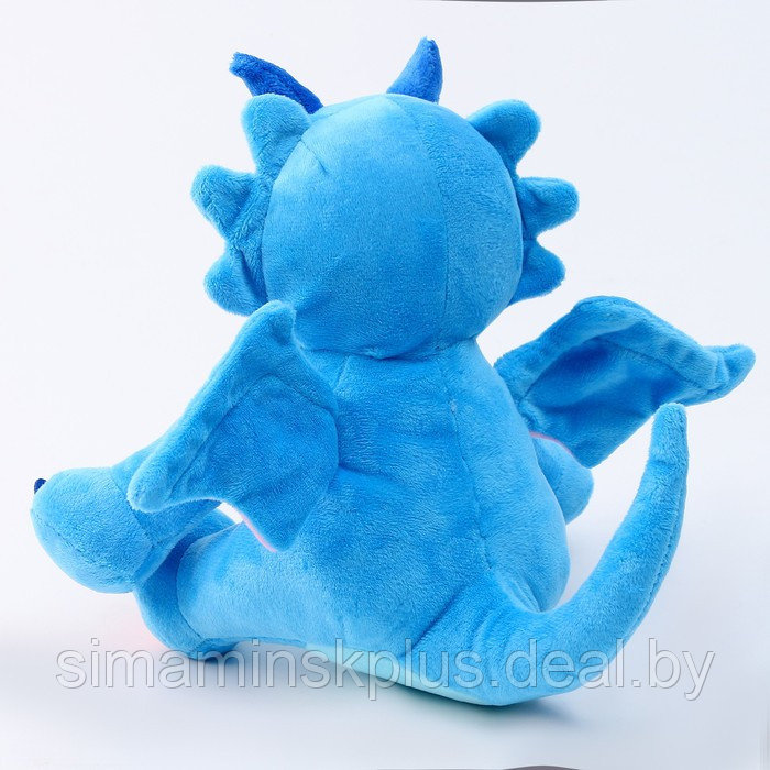 Мягкая игрушка «Дракон большой», голубой - фото 3 - id-p215457699