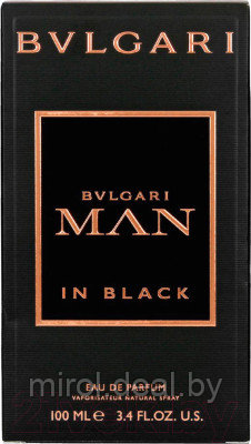 Парфюмерная вода Bvlgari Man In Black - фото 2 - id-p215466019