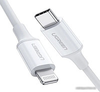 Кабель Ugreen US171 60747 USB Type-C - Lightning (0.5 м, белый)