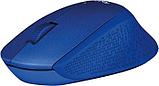 Мышь Logitech M330 Silent Plus (синий) [910-004910], фото 3