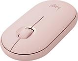 Мышь Logitech M350 Pebble (розовый), фото 2
