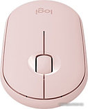 Мышь Logitech M350 Pebble (розовый), фото 3