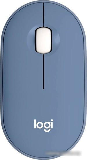 Мышь Logitech M350 Pebble (темно-синий) - фото 1 - id-p215471810