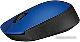 Мышь Logitech M171 Wireless Mouse синий/черный [910-004640], фото 2