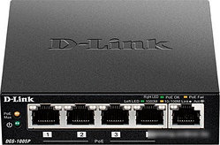 Неуправляемый коммутатор D-Link DGS-1005P/B1A