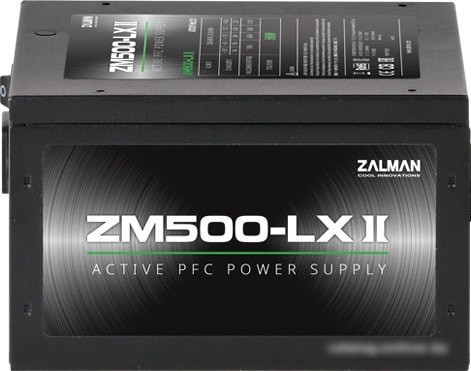 Блок питания Zalman ZM500-LXII - фото 3 - id-p215472468