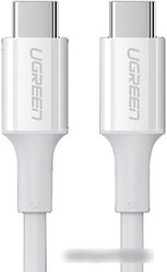 Кабель Ugreen US300 60552 USB Type-C - USB Type-C (2 м, белый)