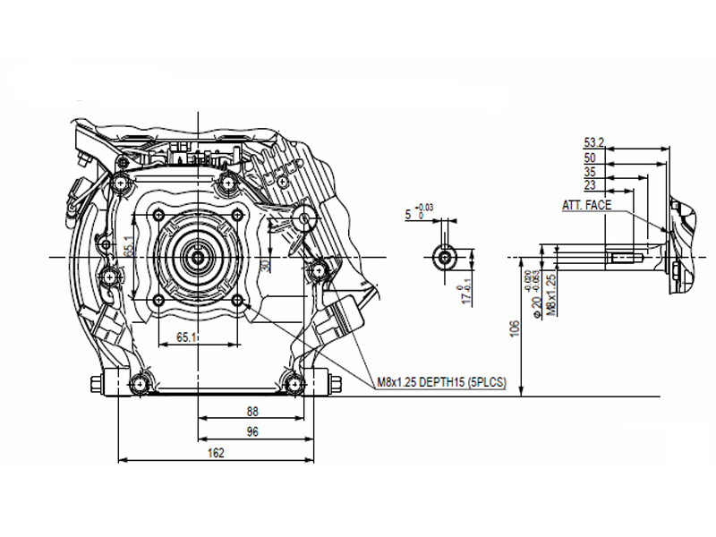 Двигатель STARK GX210 (вал 20мм под шпонку) 7лс - фото 5 - id-p181879794