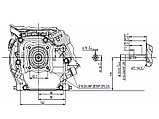 Двигатель Lifan 170F (вал 19,05мм) 7лс, фото 6