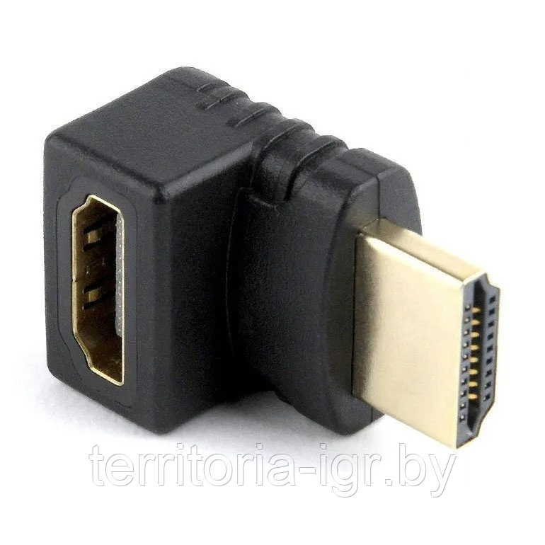 Переходник угловой HDMI - HDMI A-HDMI270-FML Cablexpert (Соединитель) - фото 1 - id-p215474278